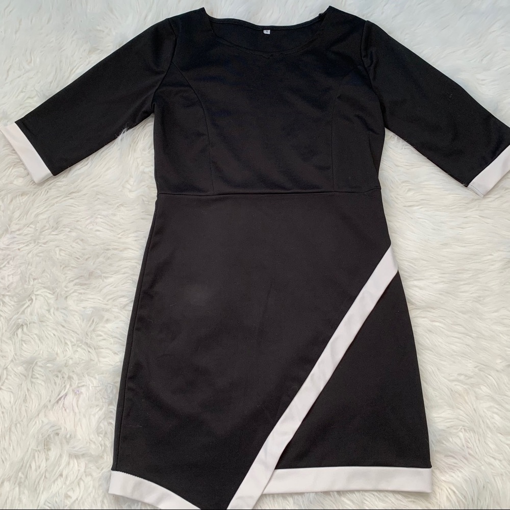 Black and White Dress